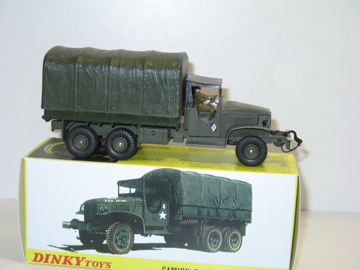 Dinky Toys, GMC Military Truck Covered From The French Army