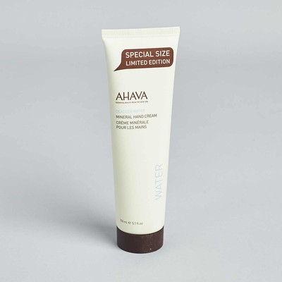 AHAVA DeadSea Water Mineral Hand Cream NEW! 5.1 OZ/150 ml Limited Edition Size