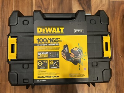 DEWALT DCLE34520GB 20V MAX Cordless 5 Spot Green Line Laser