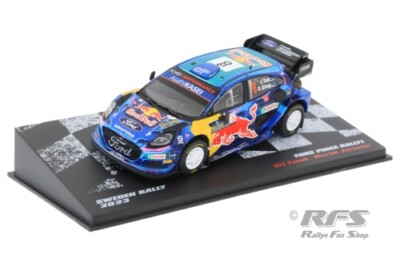 Ford Puma WRC Rallye Rally Sweden 2023 Ott Tänak 1:43 Altaya IXO