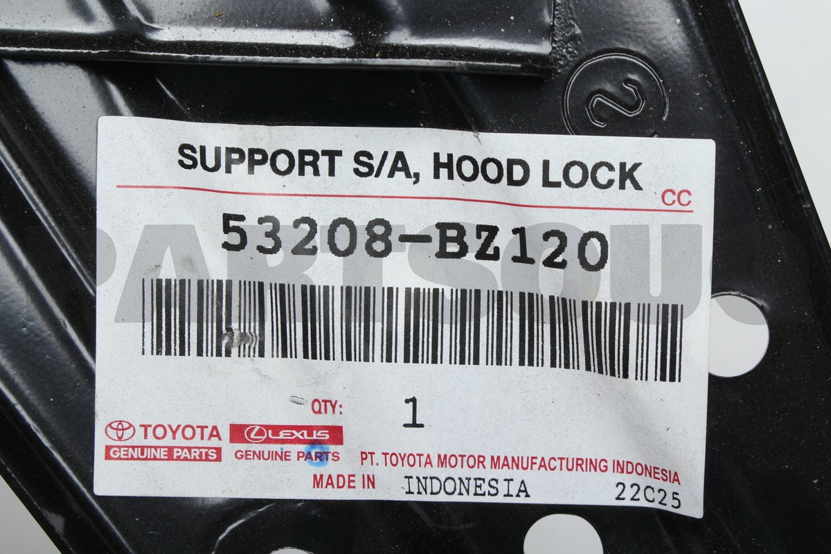 53208BZ120 Genuine Toyota SUPPORT SUB-ASSY HO 53208-BZ120 | eBay