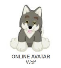 Webkinz Classic Wolf CODE ONLY