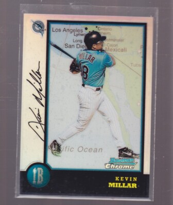 1998 Bowman Chrome Kevin Millar Rookie RC Interstate Refractor 