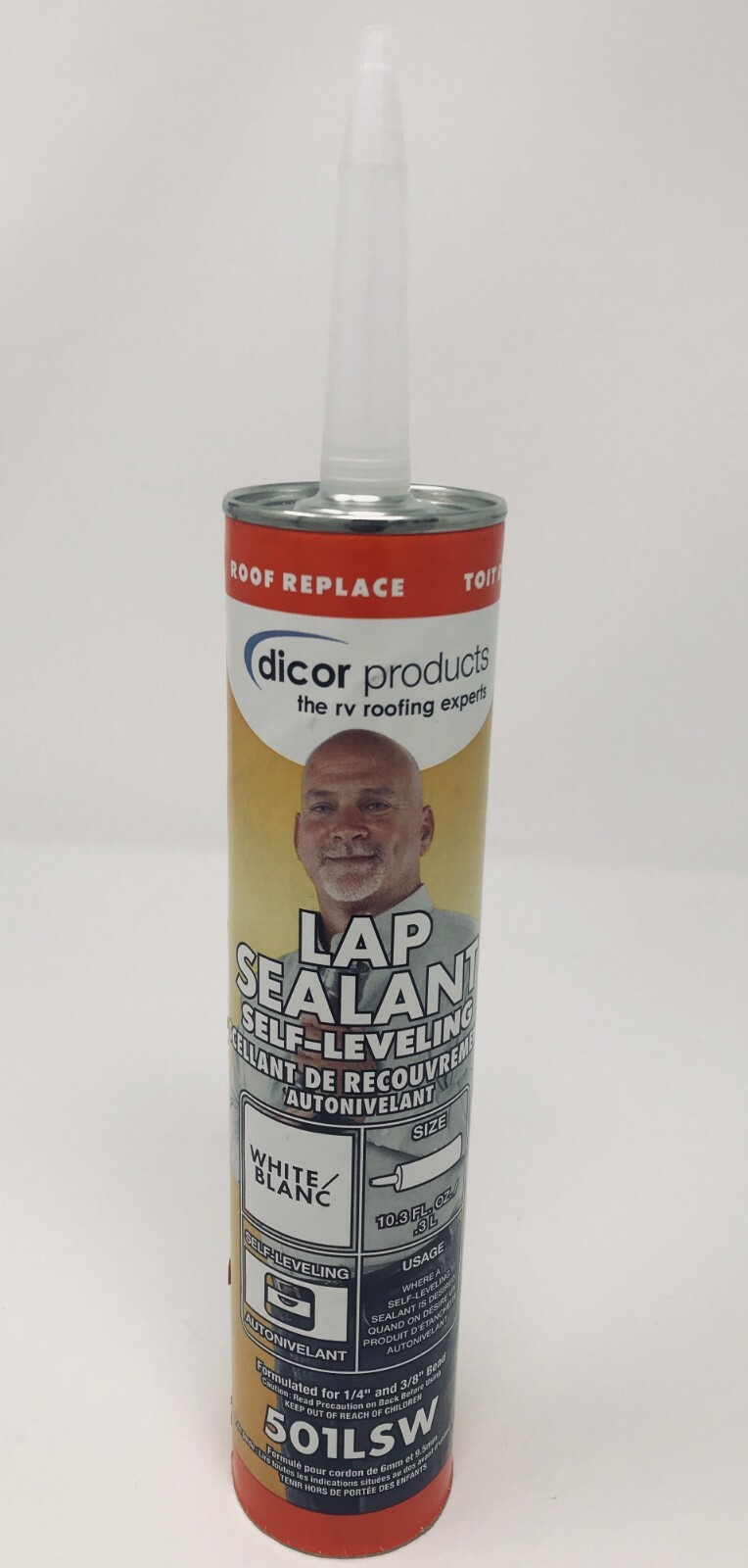 E-SDS RV Sealant Caulking Self Leveling For RV Roofs, RV White Flexible Repair Lap - Foto 3