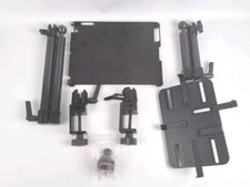 THE JOY FACTORY Support Tablette Fixation Fauteuil Roulant 2 Bras Longs Carbone