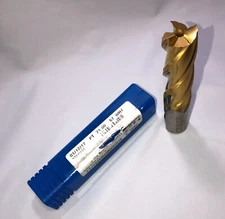 END MIll 1" Diam, 3" Length of Cut, 1" Shank Diam, 5-1/2" OAL,  Machine Bit