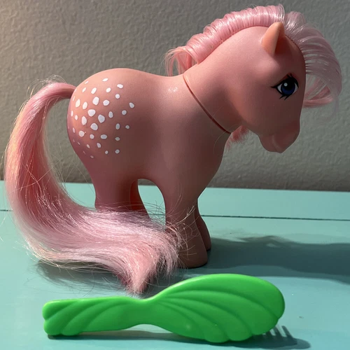 Beautiful Vintage Hasbro - My Little Pony G1 - Cotton Candy - 1982