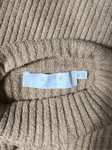 Maglione ASTR Tan Sexy aderente girocollo manica lunga taglia XS - Foto 4 di 4