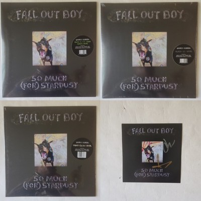 SIGNIERT Fall Out Boy So Much (For) Stardust 3lp Bundle Glow Heartbreak Milky