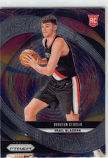 2024-25 Panini Prizm #15 Donovan Clingan Instant Impact