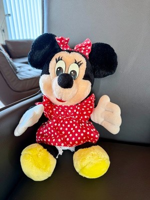 Minnie Maus - Plüsch - Disneyworld USA - Jahrgang 1989 - unbespielt -