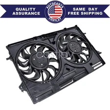 Fits Nissan Rogue 1.5L Turbo 2021-2025 Radiator & Condenser Cooling Fan Assembly