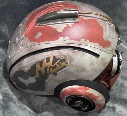 Casco de Podracing Jake Lloyd "Anakin Skywalker" Firmado Guerra de las Galaxias Tamaño Completo PSA - Imagen 3 de 13