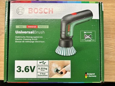 Bosch UniversalBrush Akku-Reinigungsbürste ( 06033E0000) 4 Reinigungsaufsätze
