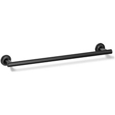  Matte Black Kohler Purist 18" Towel Bar