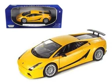 1/18 Lamborghini Gallardo Superleggera Diecast Model Car Orange by Motormax