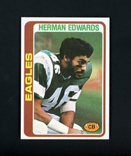 Herman Edwards 1978 Topps RC - Philadelphia Eagles #404 NM-MT+