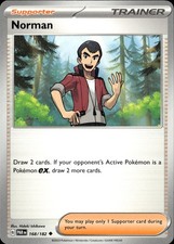 Norman 168/182 Uncommon Paradox Rift Pokemon Near Mint