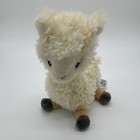 The Petting Zoo Llama Plush Stuffed Animal Cream Gray Tan Hooves — photo 3