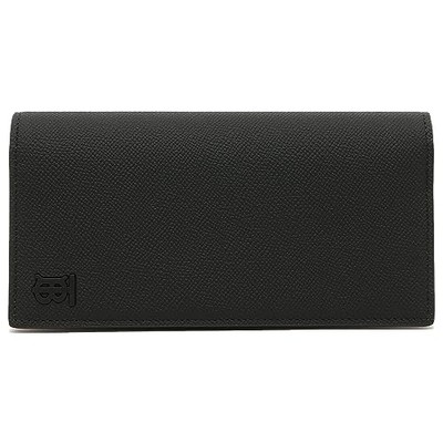 【送料&関税込】Burberry Cavendish Embossed Wallet BURBERRY] Long Wallet Cavendish Black Men's 8069733 A1189