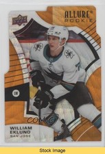 2021-22 Upper Deck Allure Rookies Orange Slice William Eklund #102 READ 0i6