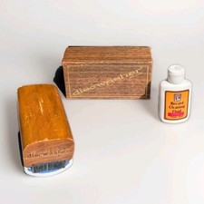 Discwasher D4 Vinyl Record Cleaning Brush With Original Box Fluid Bottle