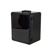 Figuren Aufbewahrungsbox mit Henkel transparent Figurenvitrine langlebig