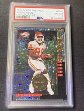 1998 Andre Rison 1/1 PSA 8 Score Showcase Chiefs NFL One Of One Masterpiece 🔥🔥