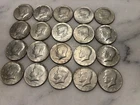20 Kennedy 1968 D Half Dollars 40% Silver Very Good Condition # 4
