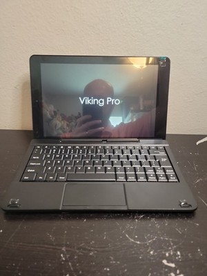 RCA Viking Pro 10.1  Tablet 32GB Android w/ Detachable Keyboard   Black