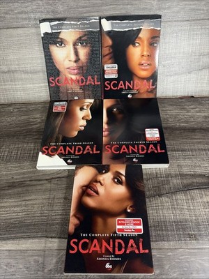 Scandal Complete Seasons 1-5 DVD TV Series w/ Bonus Features Extended & Bloopers