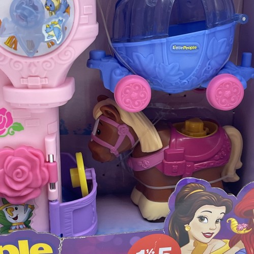NEW Fisher-Price Little People Disney Princess Play & Go Celebration Castle - Picture 5 of 14