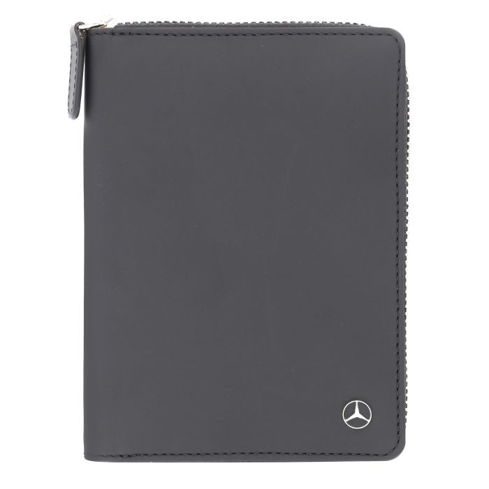Portefeuille de voyage Mercedes en cuir nappa pour vos déplacements