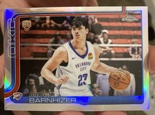 2025-26 Topps Chrome NBA Brooks BARNHIZER RC Rookie Refractor