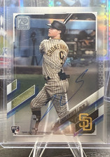 Topps Clearly Authentic 2021 Jake Cronenworth Padres Rookie Auto #CAA-JCR