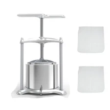 EJWOX Vegetables, Cheese,Tincture, Herbal Manual Press with Cheesecloth Bags ...