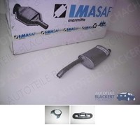 Imasaf ESD Auspuff Endtopf für Opel Kadett D Caravan 1.3 N/1.3 S 44/55KW