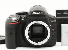 Mint Nikon D5300 24.2MP Digital SLR Camera Black Body Count 2316 From JAPAN