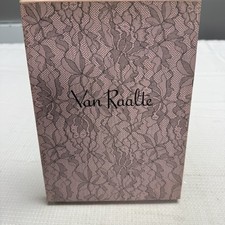 Vtg 50s VAN RAALTE Nines Highlight 9M Nylon Hose Stockings Seam New 1 Box