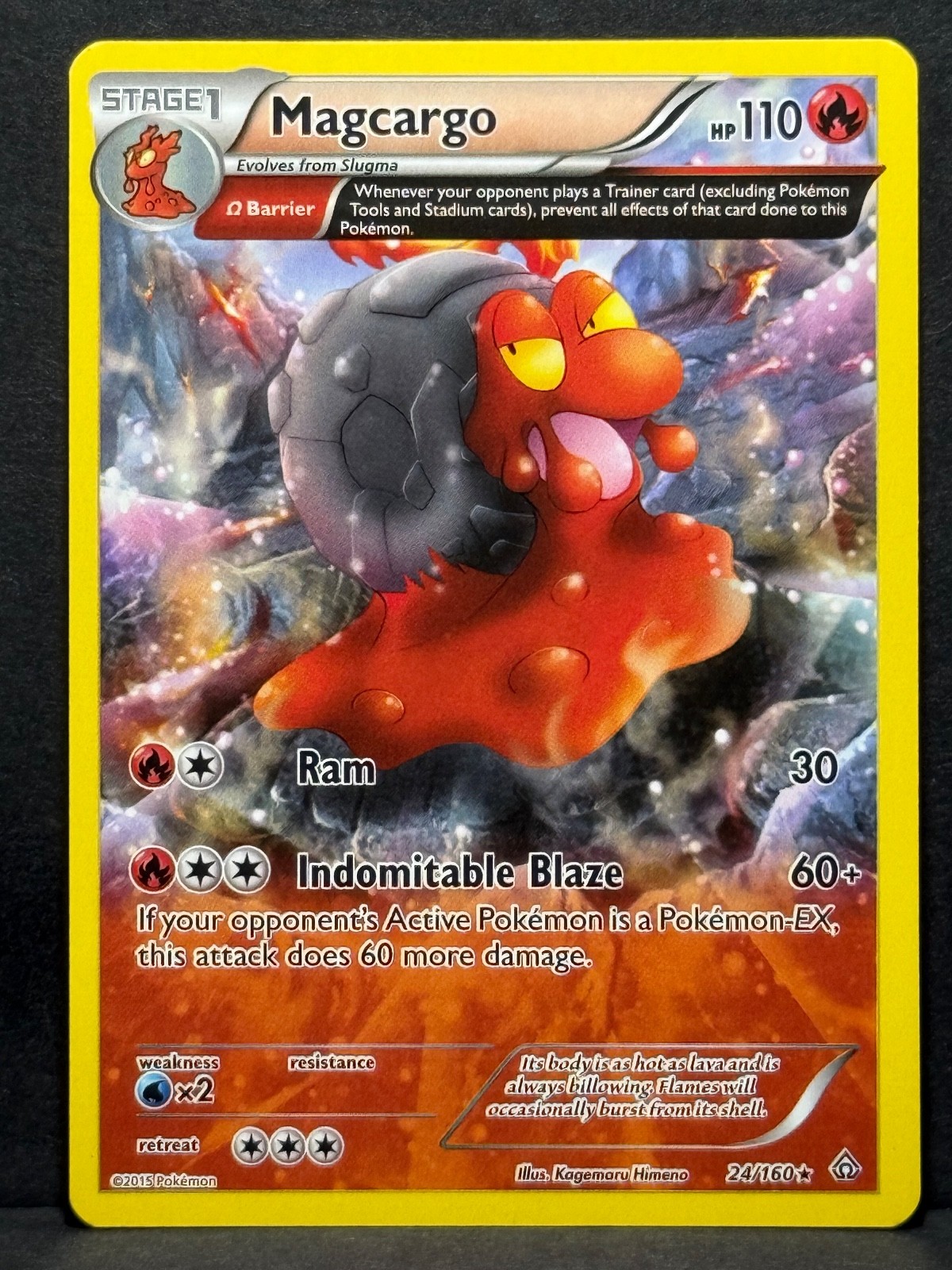 Magcargo (Omega) 24/160 XY - Primal Clash Regular LP