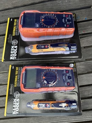 (LOT OF 2) Klein Tools Electrical Test Kits
