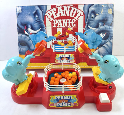 Vintage TOMY Peanut Panic Circus Game 1979 No 7055 Works Great