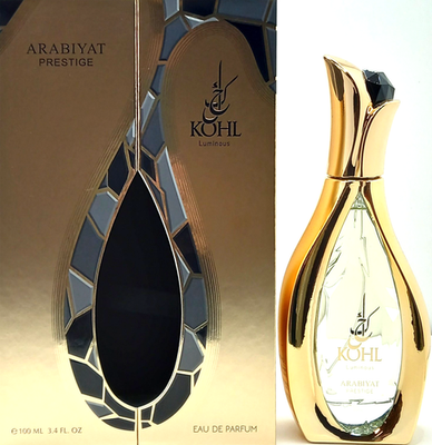 香水(男性用) Arabiyat Prestige Kohl Luminous ARABIYAT PRESTIGE KOHL LUMINOUS EAU DE PARFUM SPRAY FOR WOMEN 3.4
