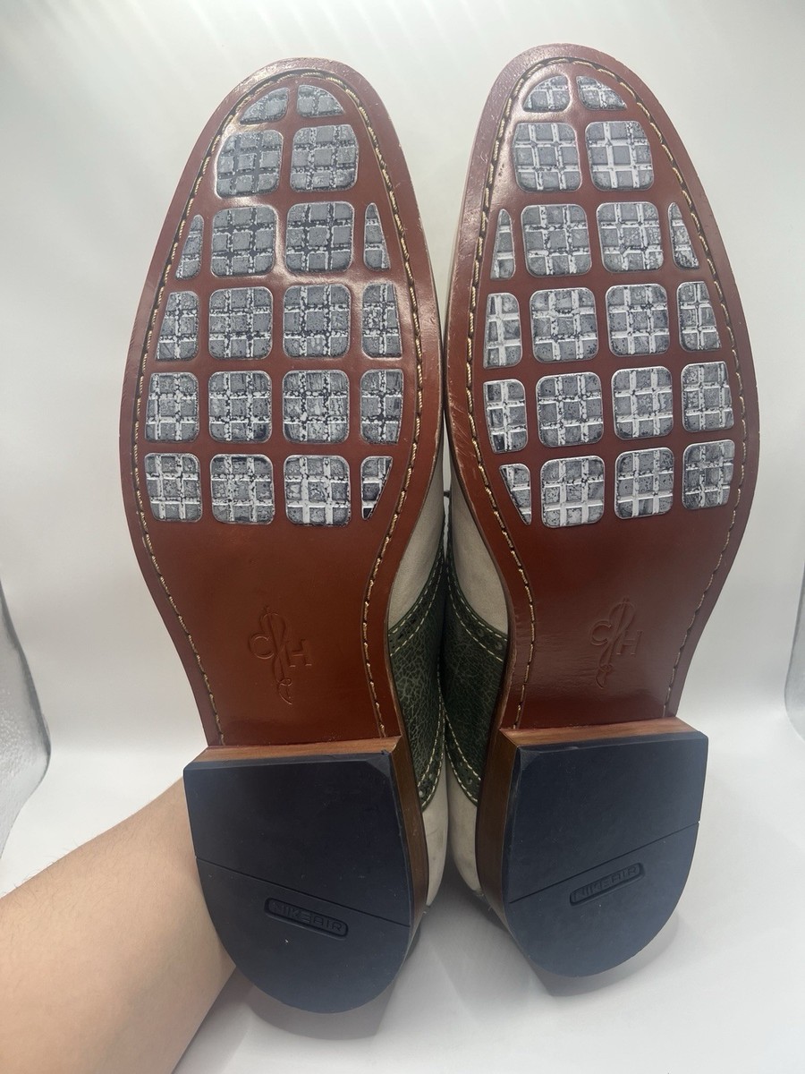 Cole Haan Saddle Oxford Preppy Classic Two Tone Wingtip  display picture 1