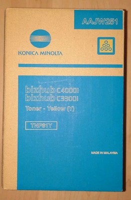 Toner Konica Minolta TNP-81Y Yellow AAJW251