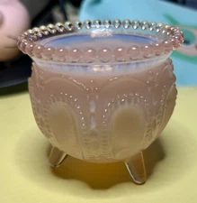 Degenhart Pink Gypsy Pot Toothpick Holder ~ No Markings