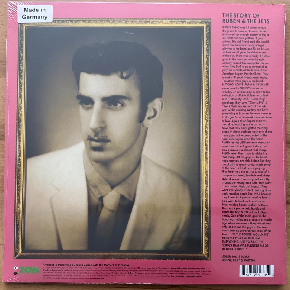 Frank Zappa & The Mothers Of Invention – Cruising With Ruben & The Jets | Vinyl - Bild 2 von 2