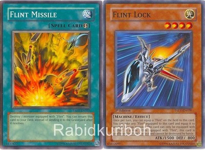 Yugioh Flint Lock + Flint Missile Set - LP