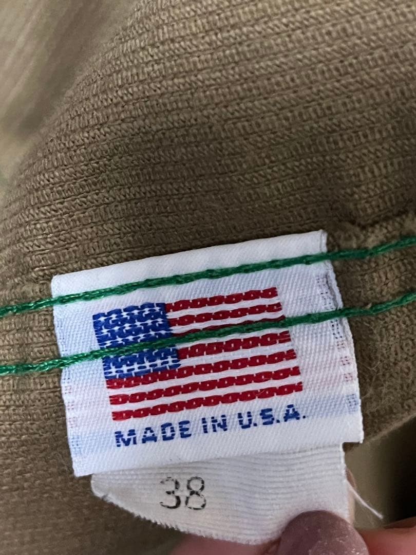 Size 38 POINTER Corduroy Jacket with Coverall Des… - image 5