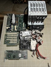 Pentium 3 Server Motherboard And Hardware With Power Supply